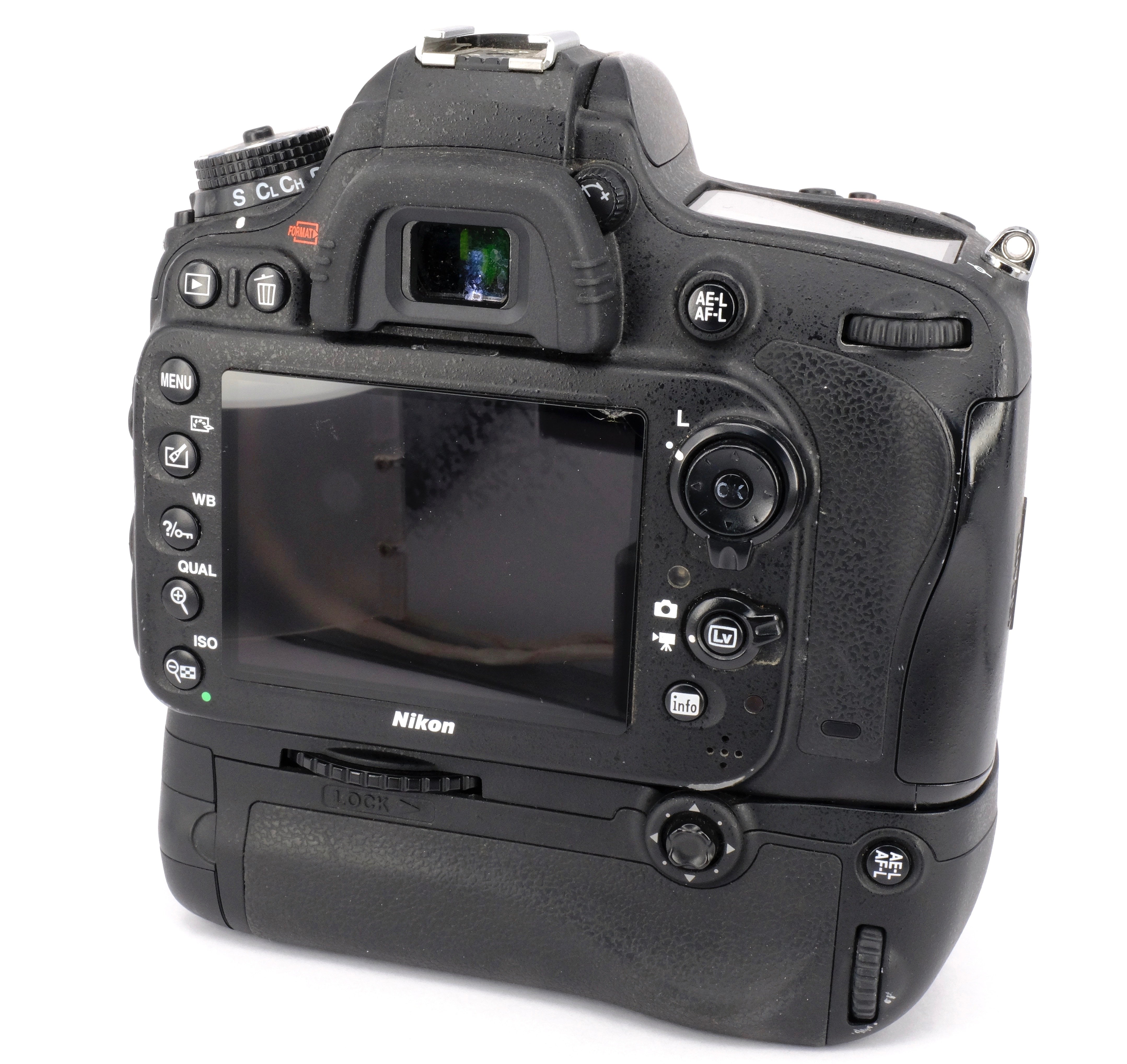Used Nikon D600 Digital SLR Camera Body & MB-D14 Grip
