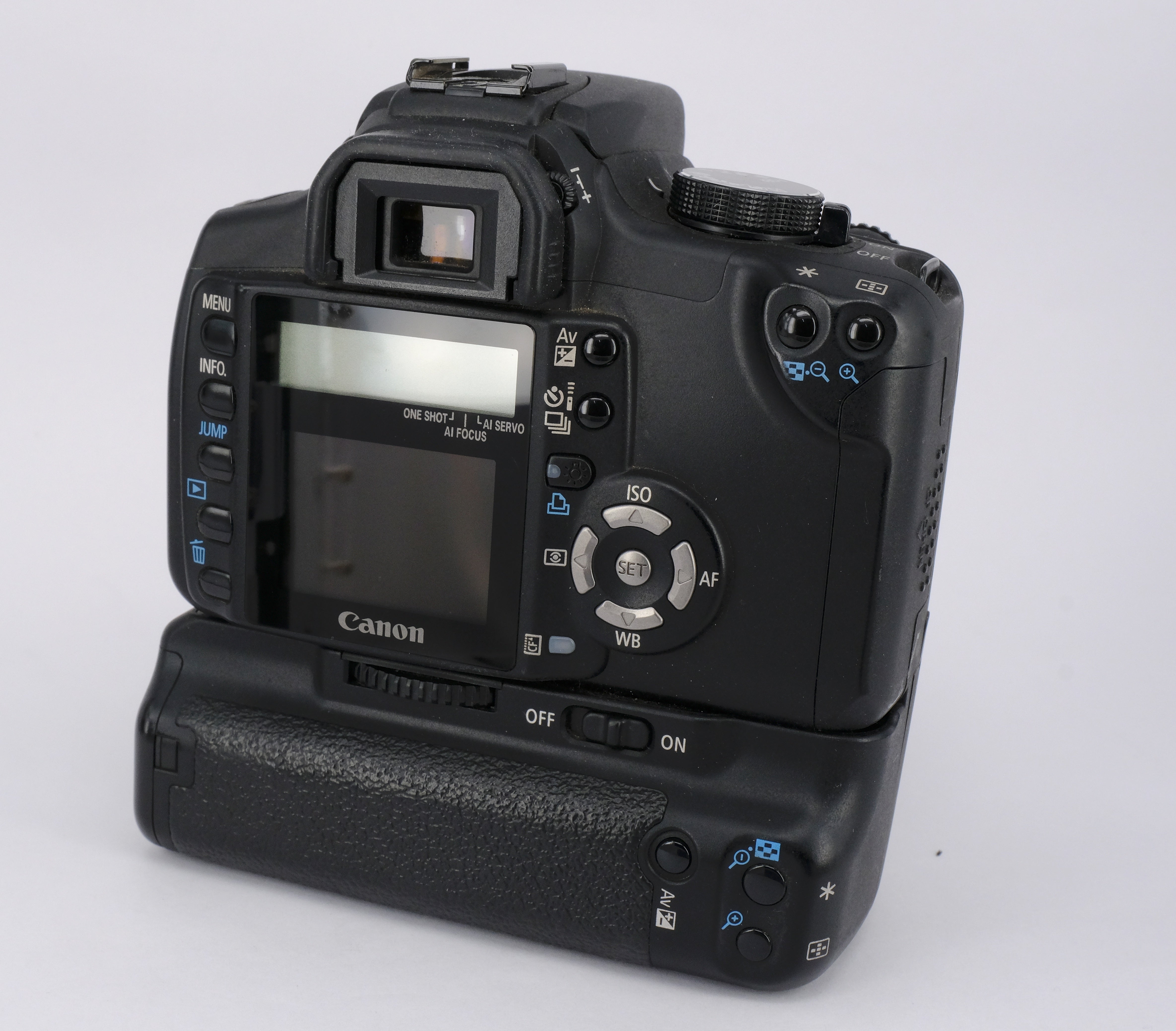 Used Canon EOS 35D Digital SLR Camera & 18-55mm lens + BG-E3 Battery Grip Media 1 of 2