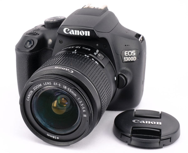 Used Canon EOS 1300D Digital SLR Camera & 18-55mm lens
