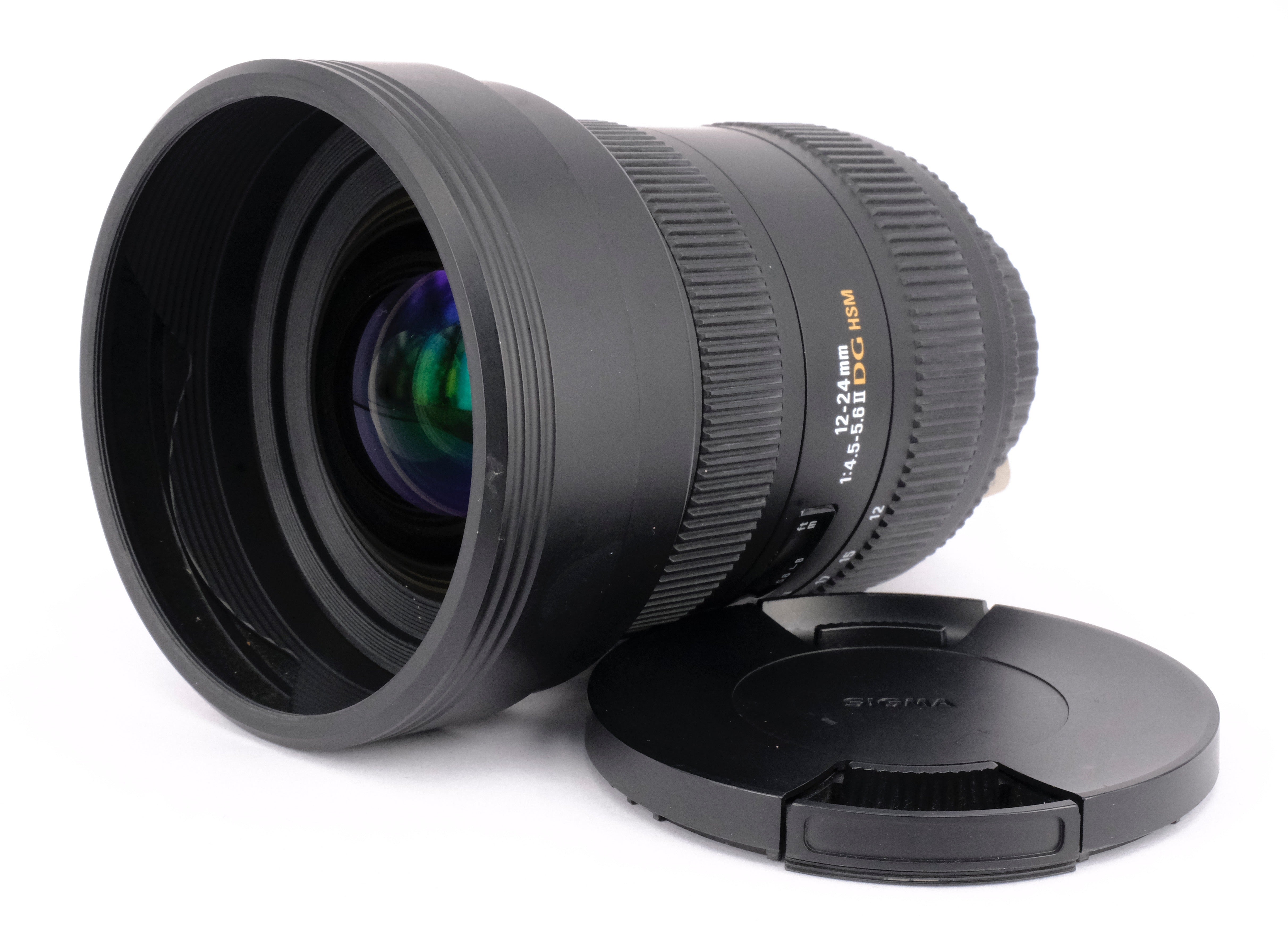 Used Sigma 12-24mm 1:4.5-5.6II DG HSM Lens (Nikon Fit) 