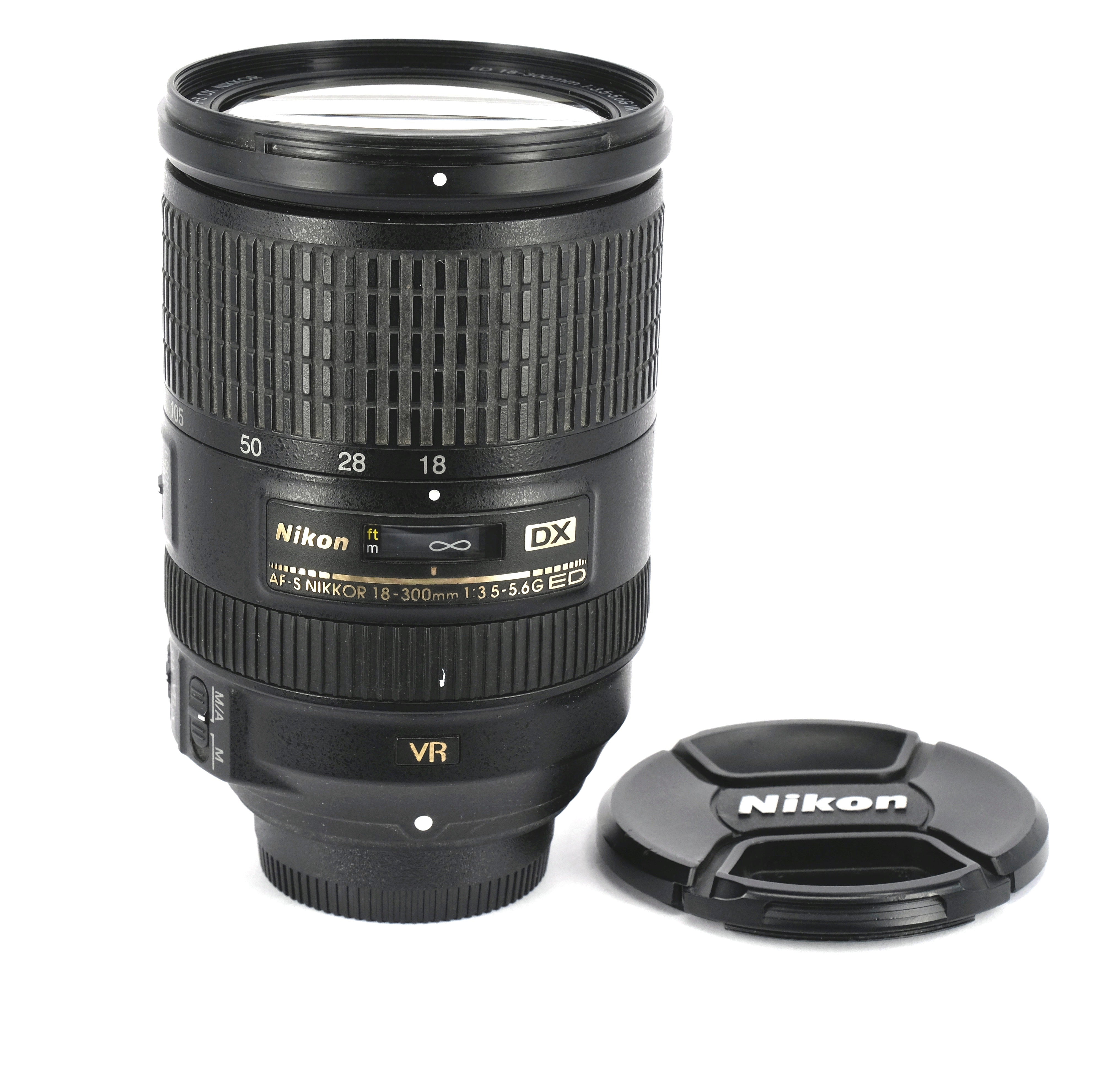 Used Nikon AF-S DX 18-300mm f/3.5-5.6G ED VR Lens