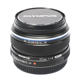 Used Olympus M.Zuiko Digital 17mm f1.8 Lens