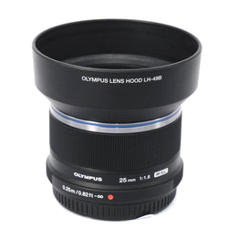 Olympus M.Zuiko Digital 25mm f1.8 Lens