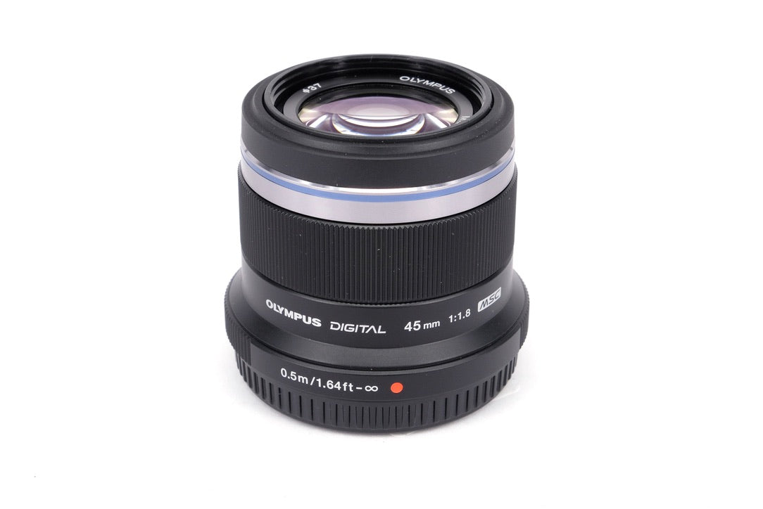 Used Olympus M.Zuiko Digital 45mm f/1.8 Lens