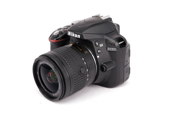 Used Nikon D3300 + AF-P 18-55mm VR Digital SLR