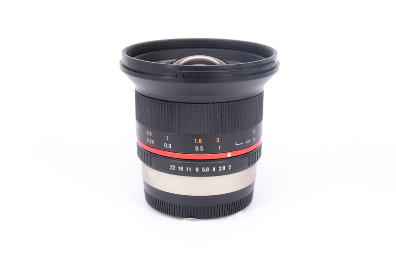 Used Rokinon/Samyang 12mm f/2 Lens - Fuji X Mount
