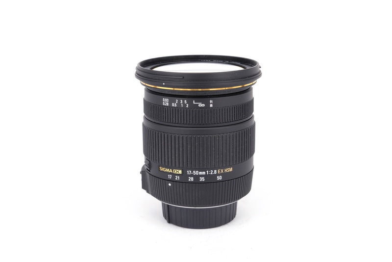 Used Sigma 17-50mm f/2.8 EX DC HSM OS Nikon Fit Lens