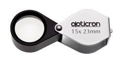 Opticron Folding Metal Loupe Magnifier 15x 23mm