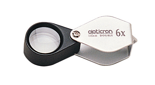 Opticron Folding Metal Loupe Magnifier 6x 18mm