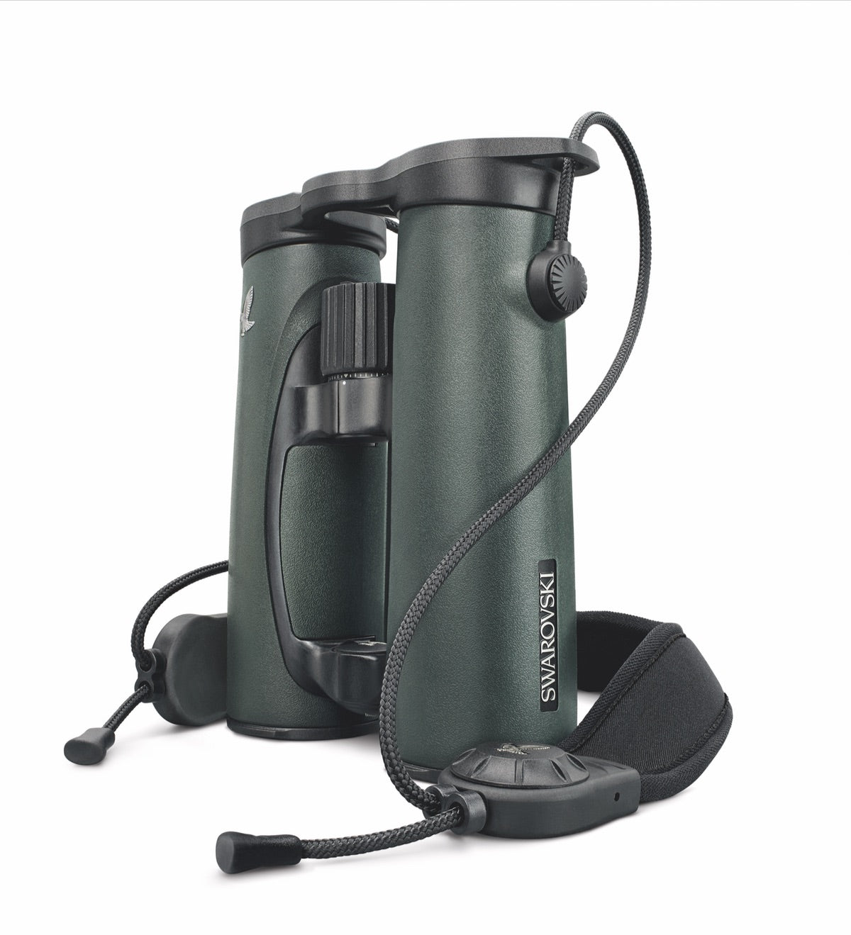 Swarovski EL 10x42 W B FieldPro Binoculars with neck strap