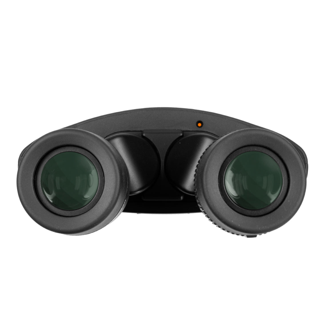 Kite Optic APC Stabilised 30mm Binoculars - eyepiece view - showing battery indicator