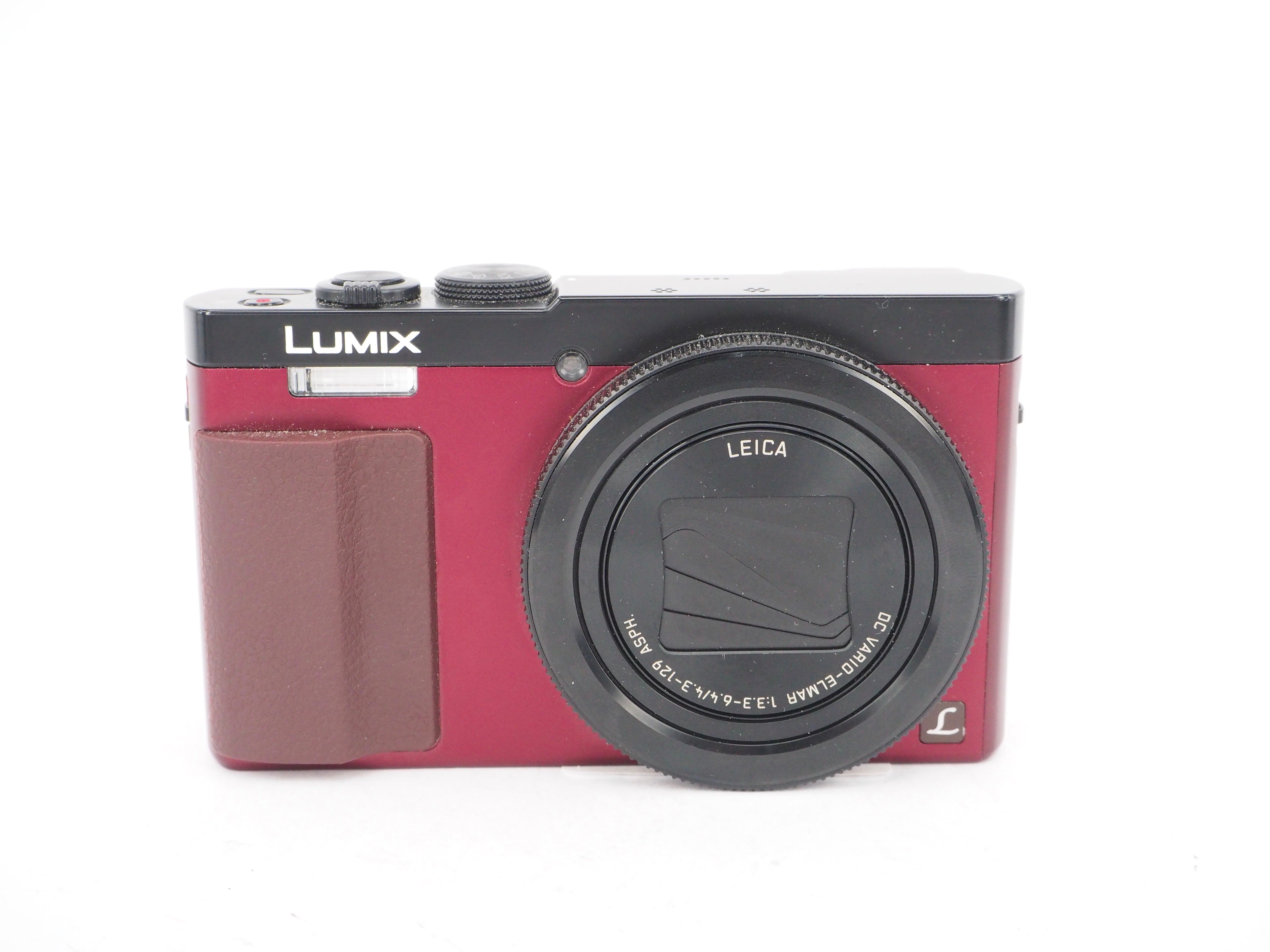 Used Panasonic Lumix TZ-70 Digital Compact Camera (Red)
