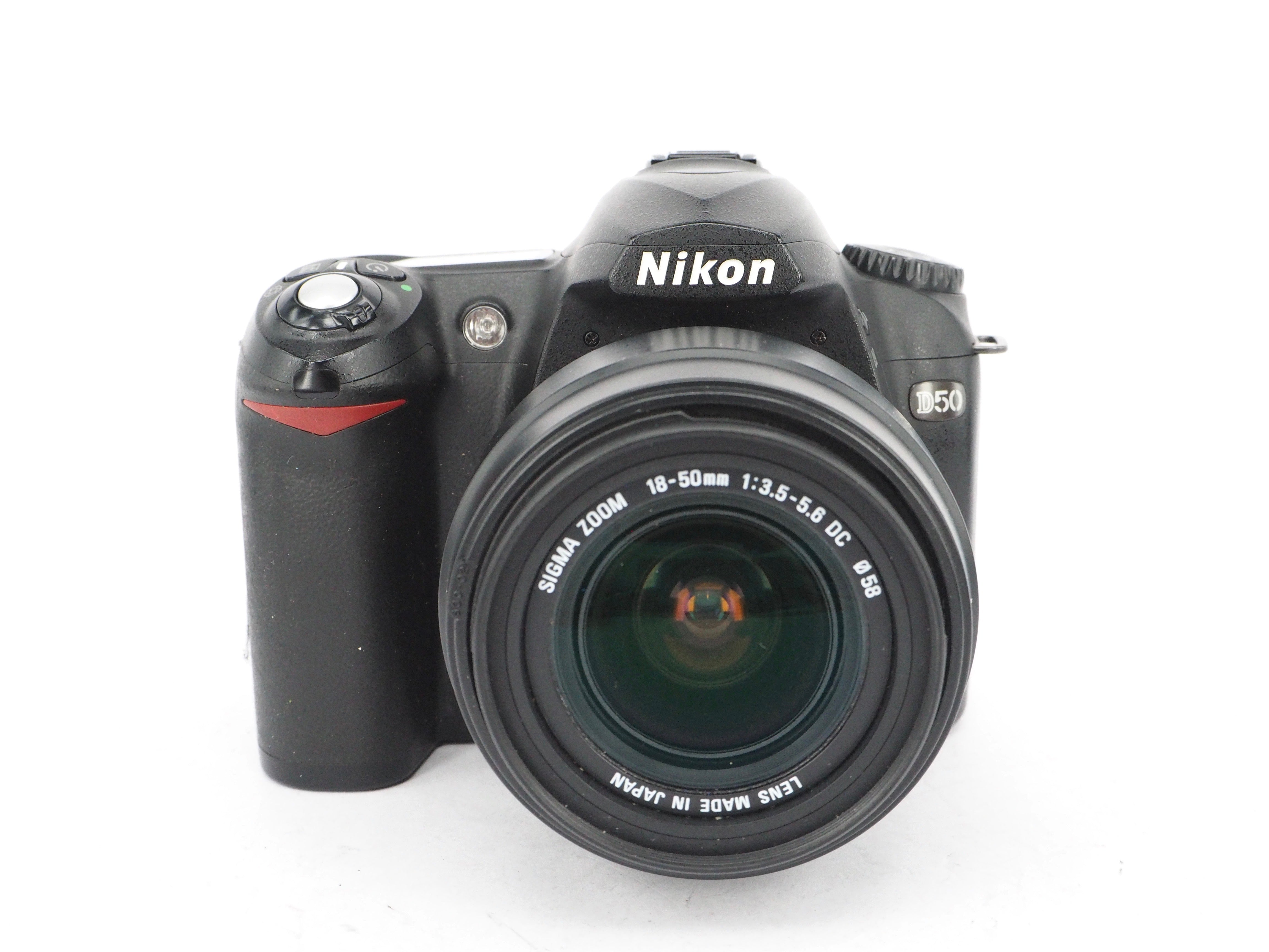 Used Nikon D50 Starters SLR Kit