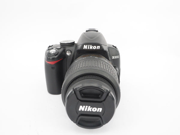 Used Nikon D3000 + 18-55mm AF-S VR Lens Digital SL