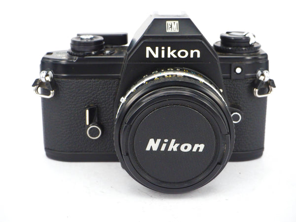 Used Nikon EM + 50mm f1.8 E 35mm SLR Camera