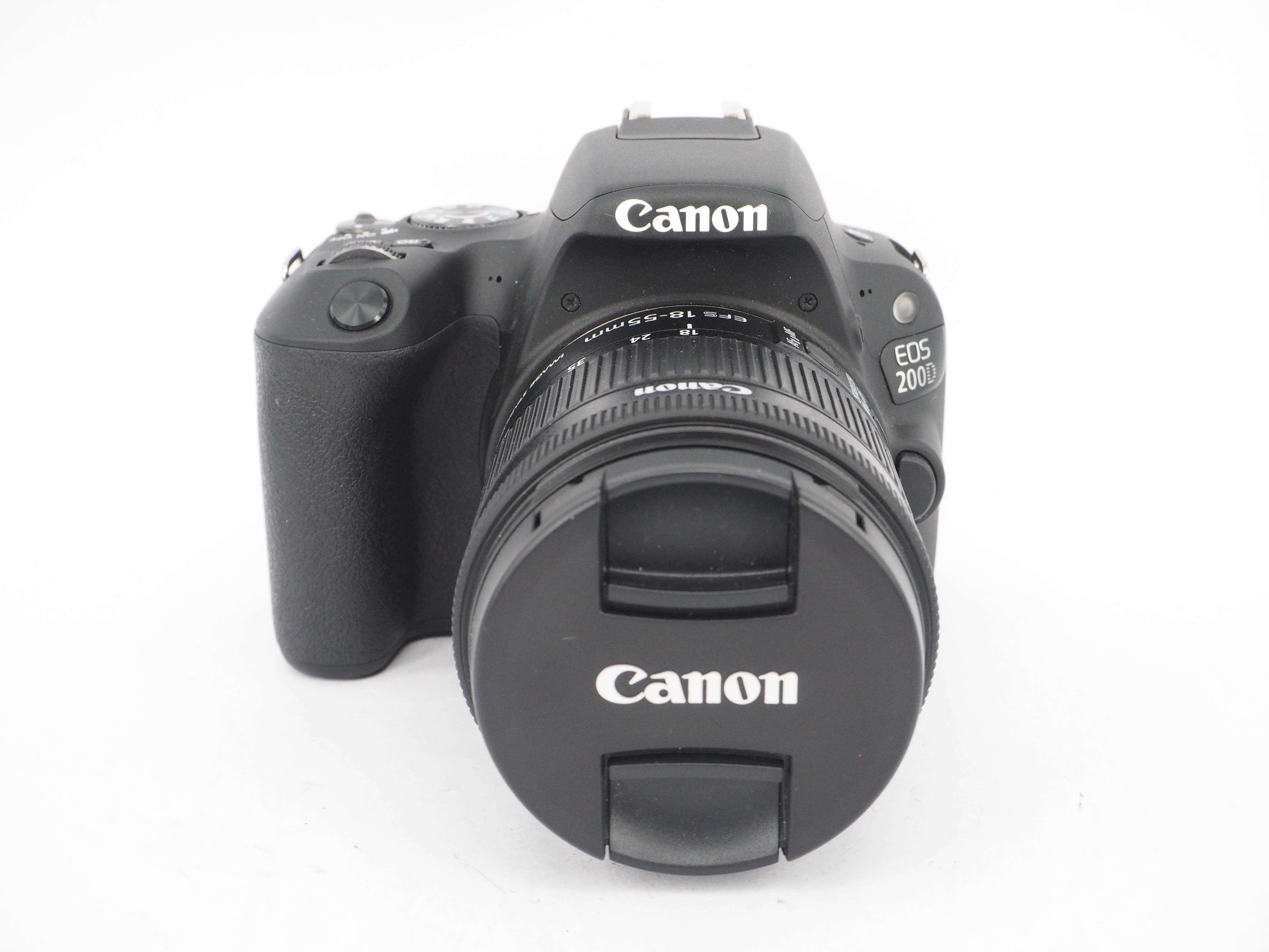 Used Canon EOS 200D Digital SLR Camera & 18-55mm lens