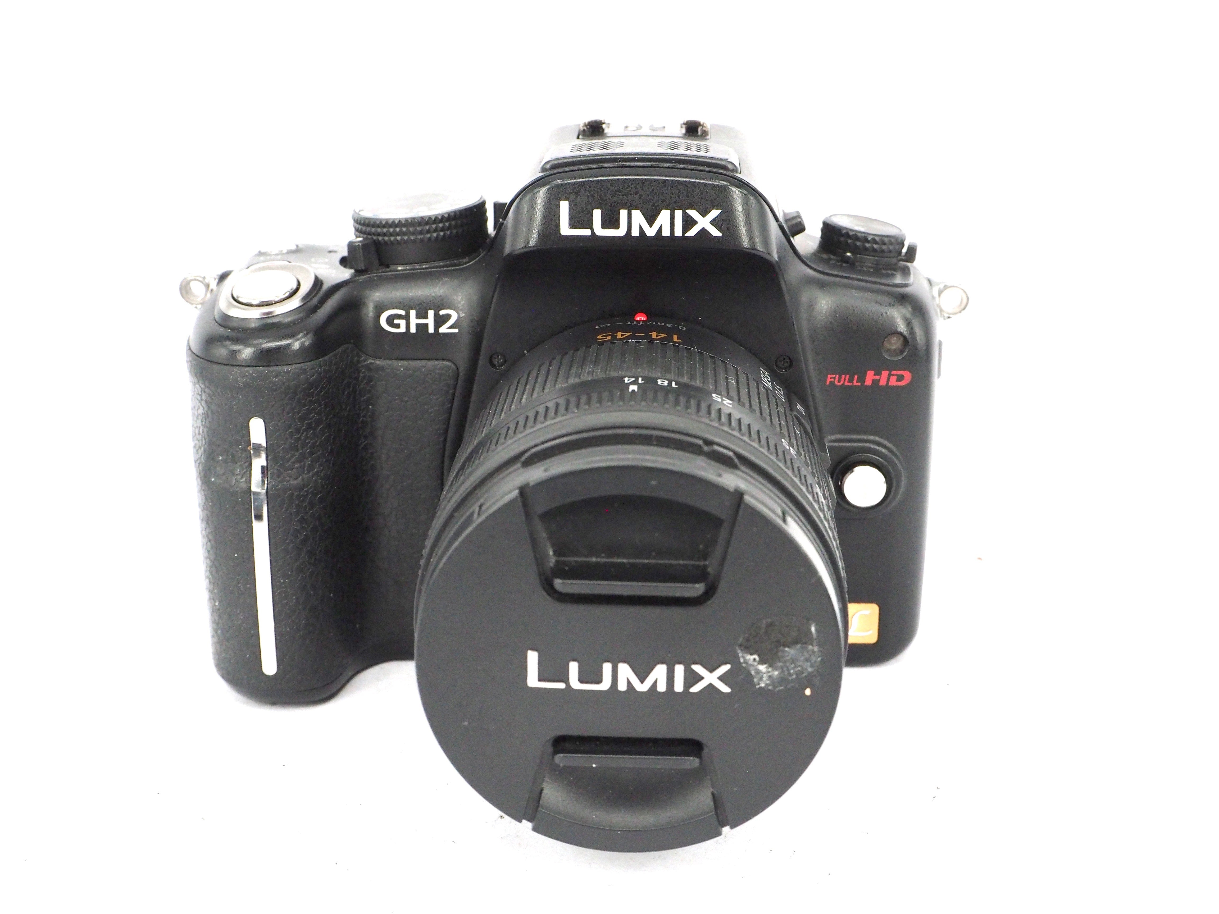 Used Panasonic Lumix DMC-GH2 14-45mm Digital Camera
