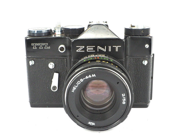 Used Zenit TTL + Helios 58mm f2 35mm SLR Camera