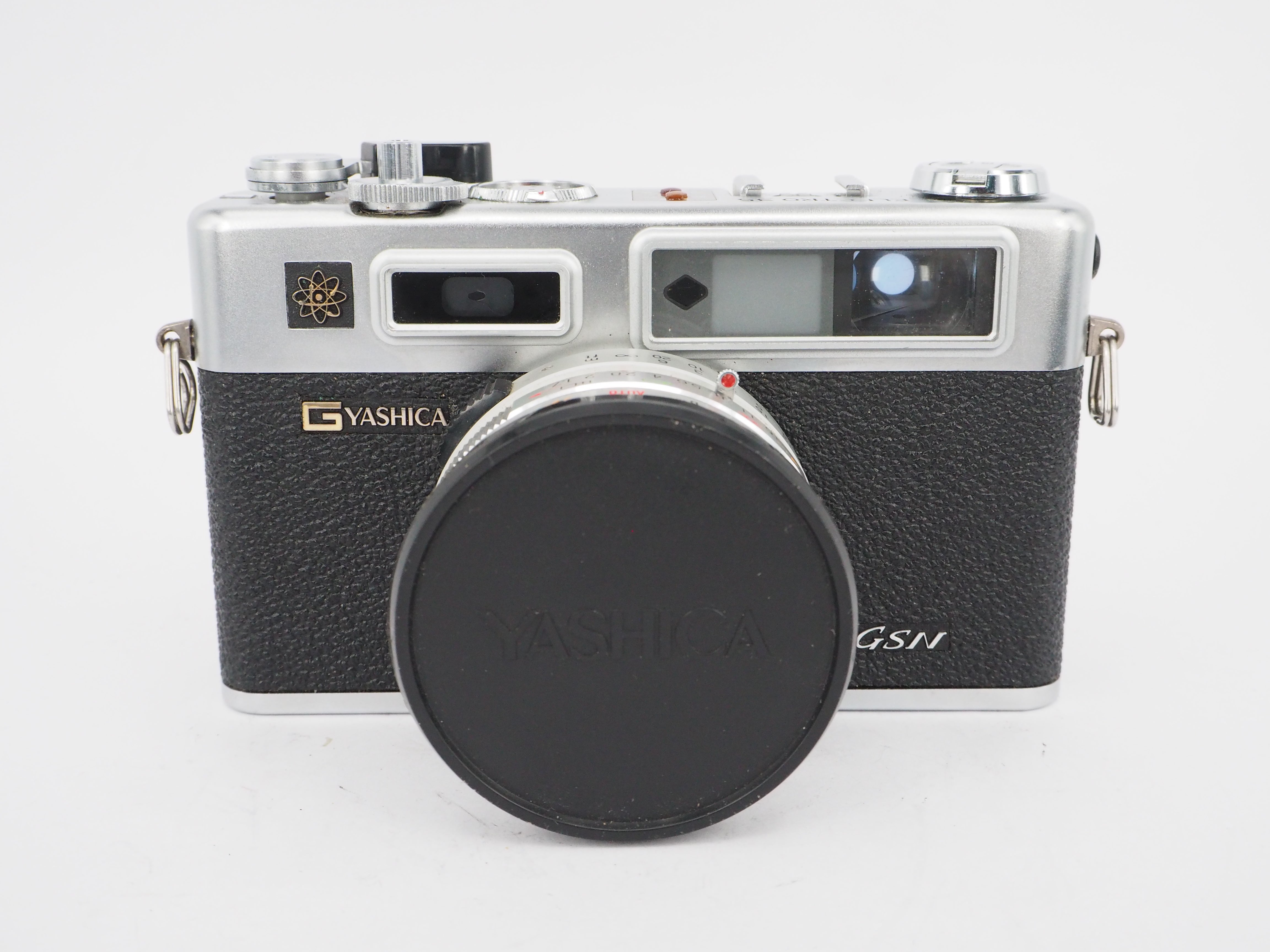 Used Yashica Electro 35 GSN + CS-14 Flash 35mm Compact Camera