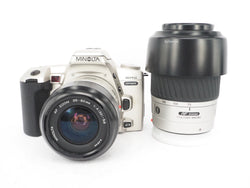 Used Minolta Dynax 404si + 35-80mm & 70-210mm Camera