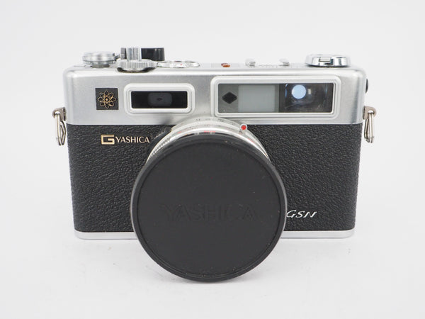 Used Yashica Electro 35 GSN + CS-14 Flash 35mm Compact Camera