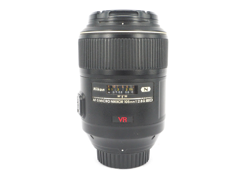 Used Nikon 105mm f2.8 G AF-S VR IF ED Micro Nikkor Lens