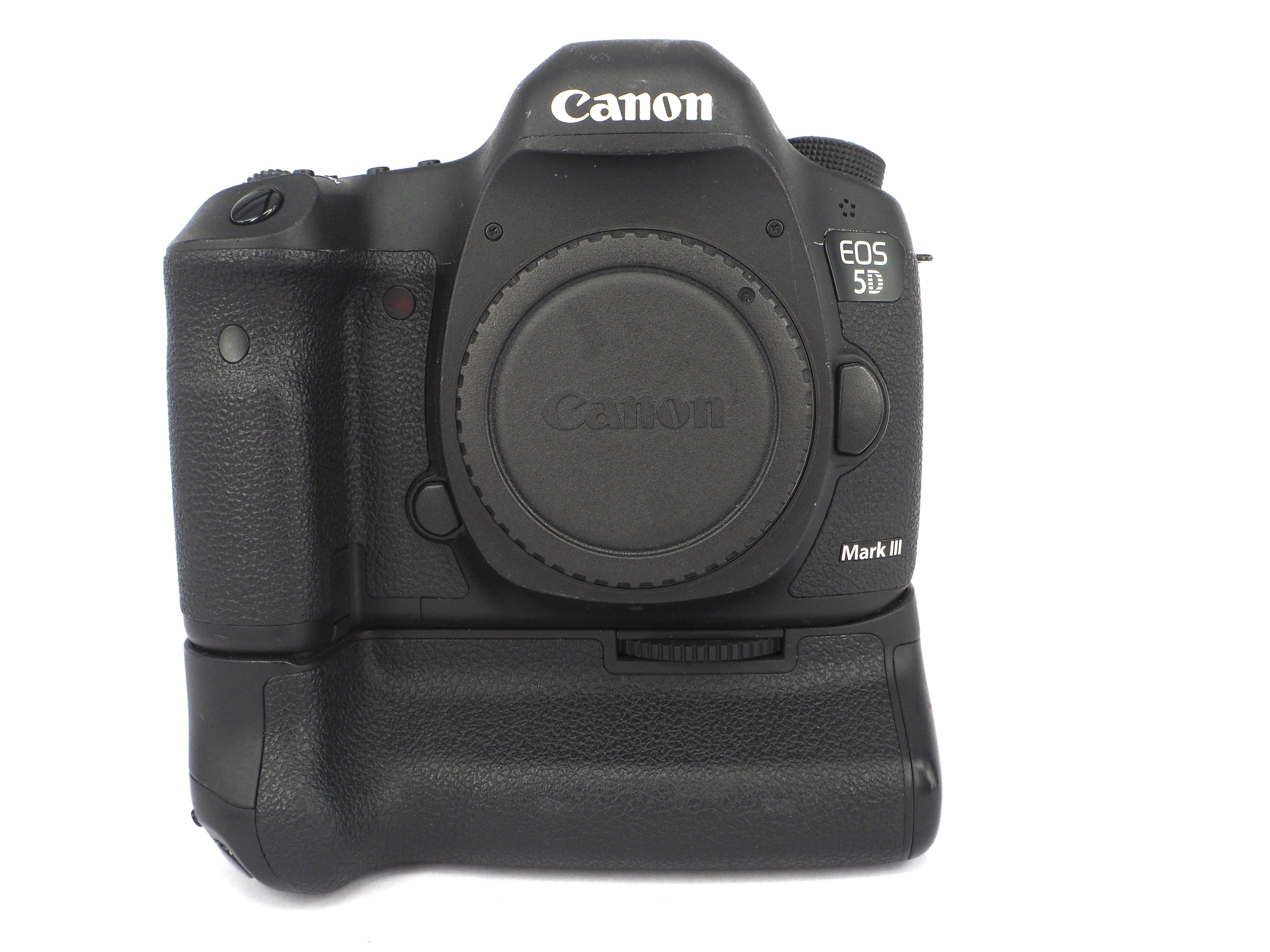 Used Canon EOS 5D Mark III Digital SLR Camera Body + Original Grip