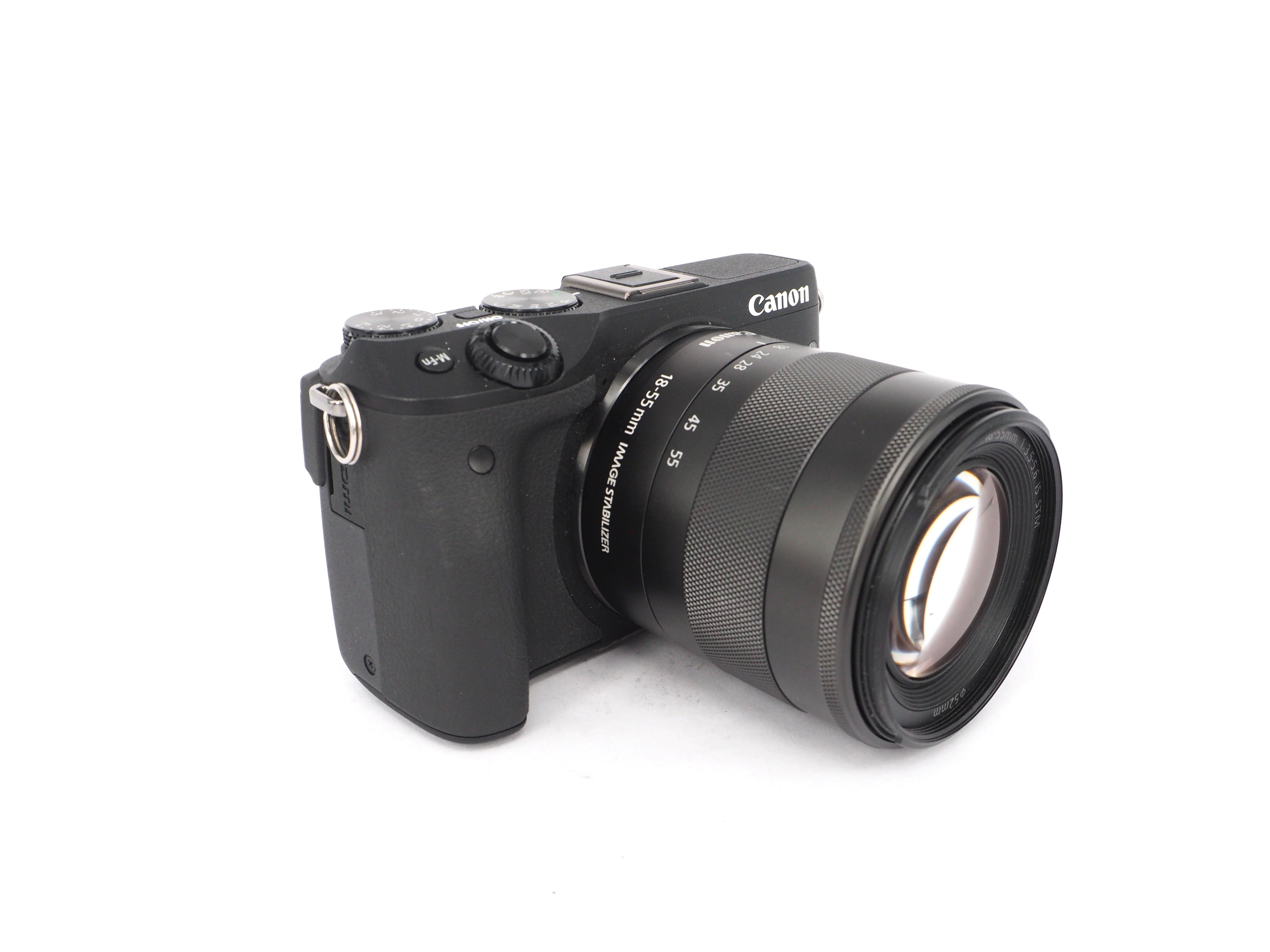 Used Canon M3 + 18-55mm IS Digital Camera