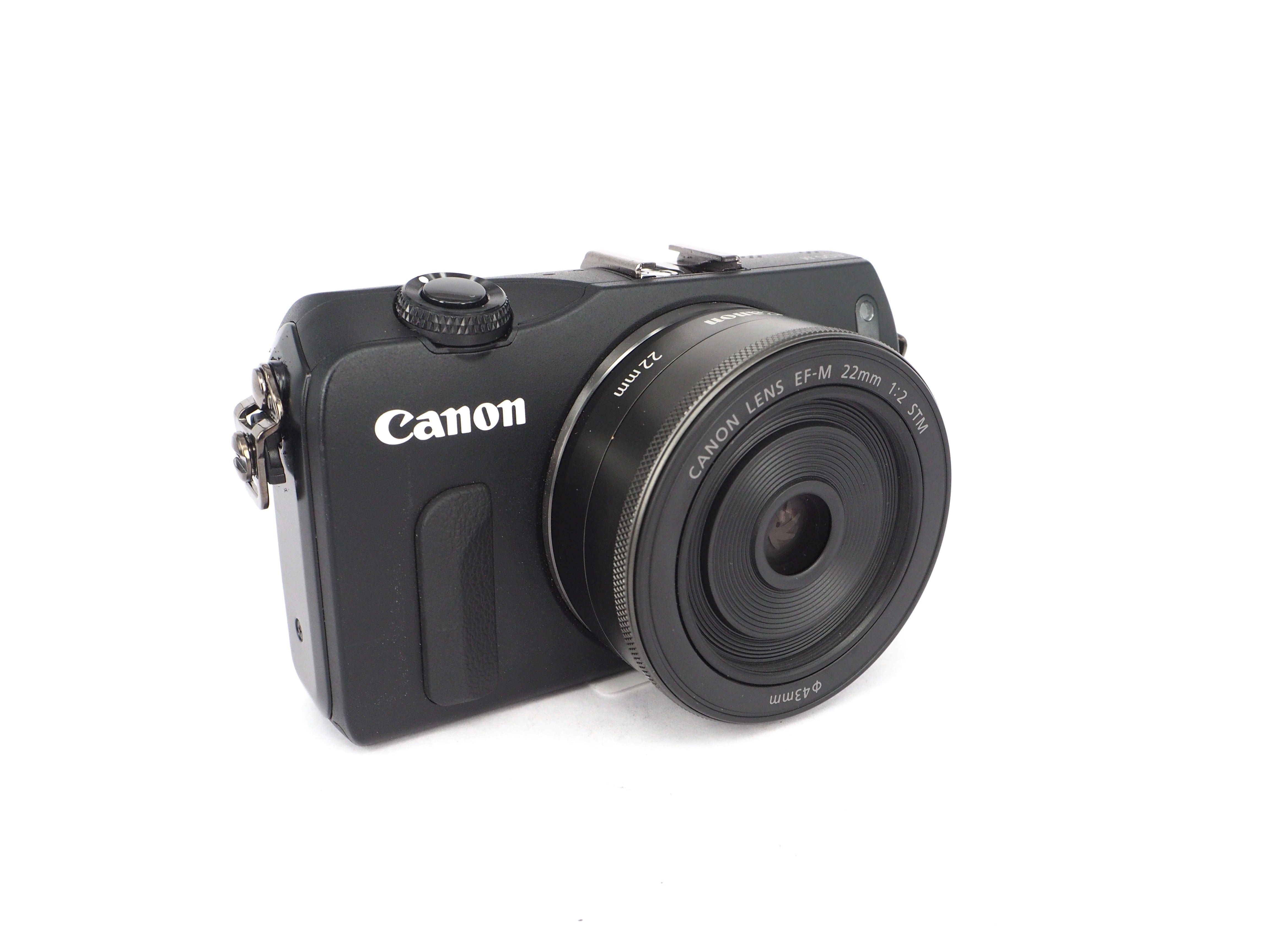 Used Canon EOS M + 22mm f/2 STM Digital Camera