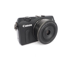 Used Canon EOS M + 22mm f/2 STM Digital Camera