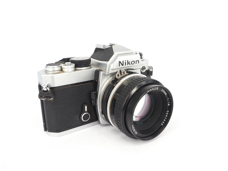 Nikon FM + 50mm f1.8 35mm SLR Camera