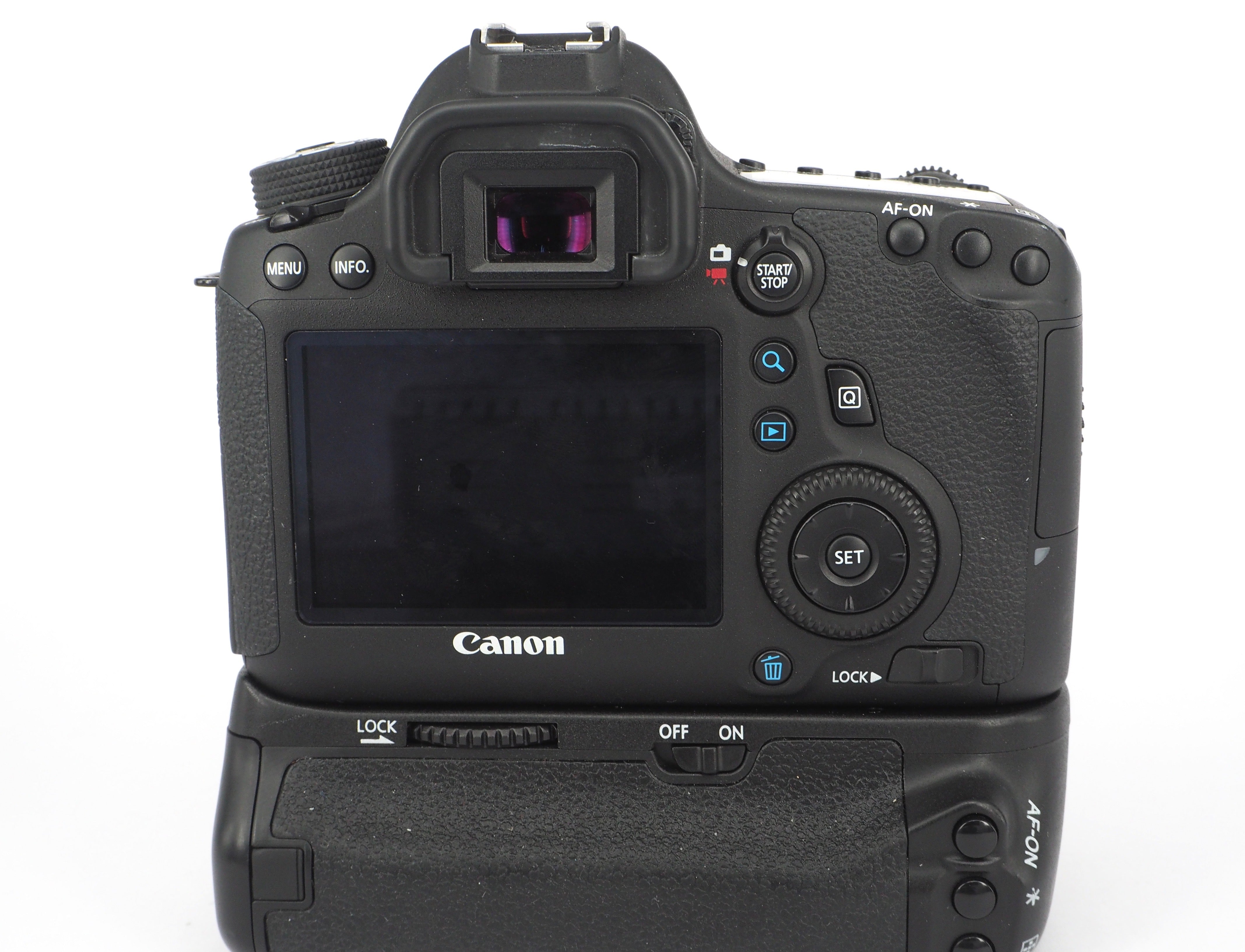 Used Canon EOS 6D Digital SLR Camera & BG-E13 Battery Grip