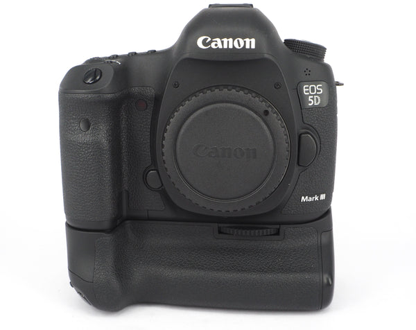 Used Canon EOS 5D Mark III Digital SLR Camera Body + BG-11 Grip
