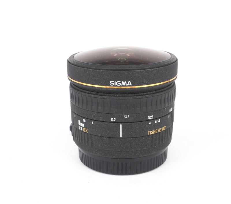 Used Sigma 8mm f/3.5 EX Fisheye Canon EF Fit Lens