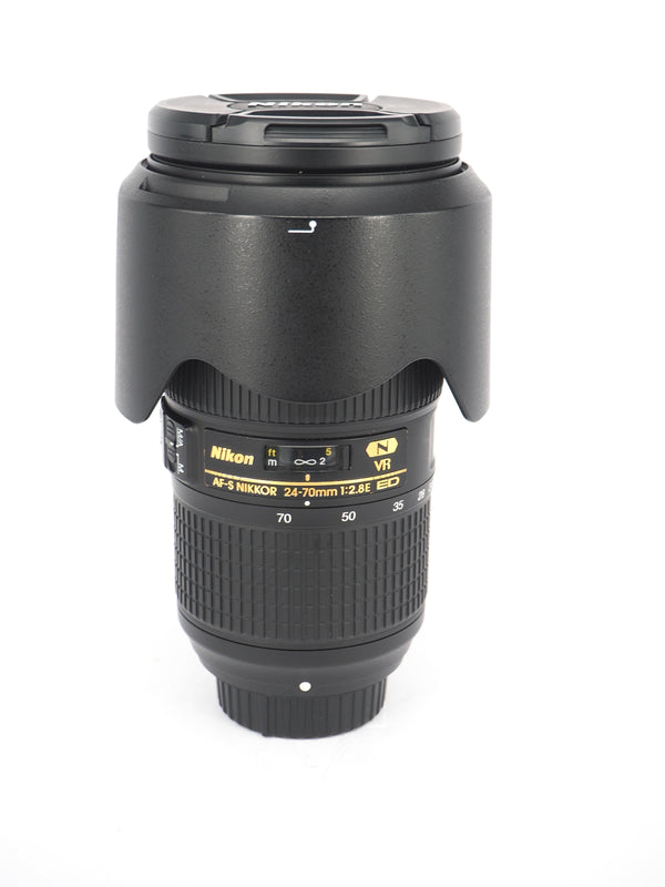 Used Nikon AF-S 24-70mm f2.8E ED VR Lens