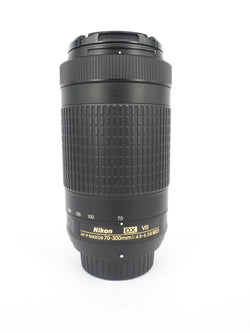 Used Nikon 70-300mm f4.5-6.3 G ED DX AF-P VR Nikkor Lens