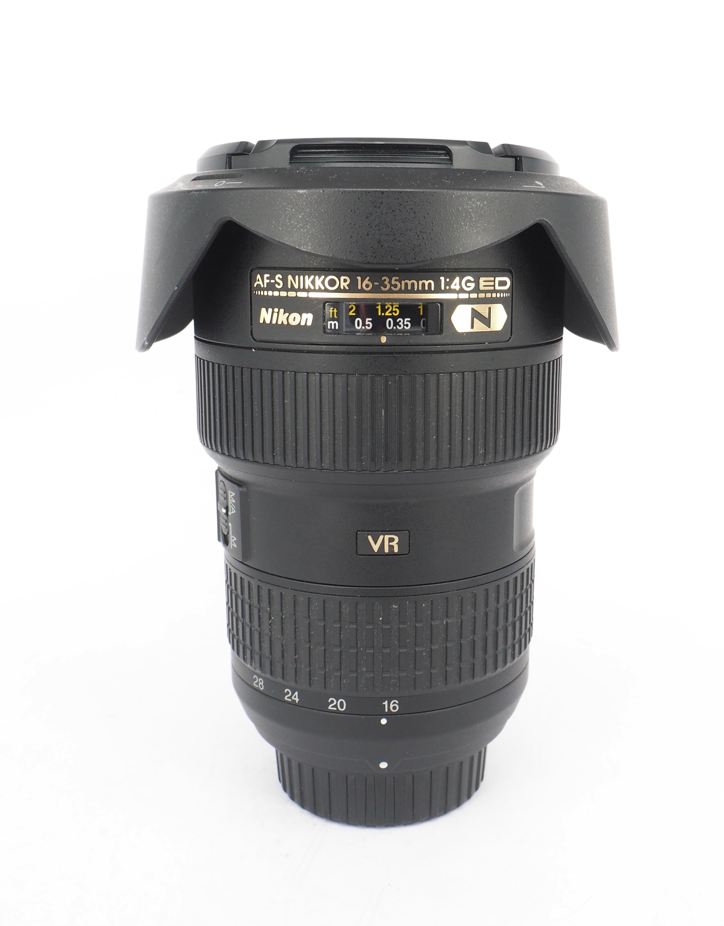 Used Nikon 16-35mm f/4G AF-S ED VR Lens