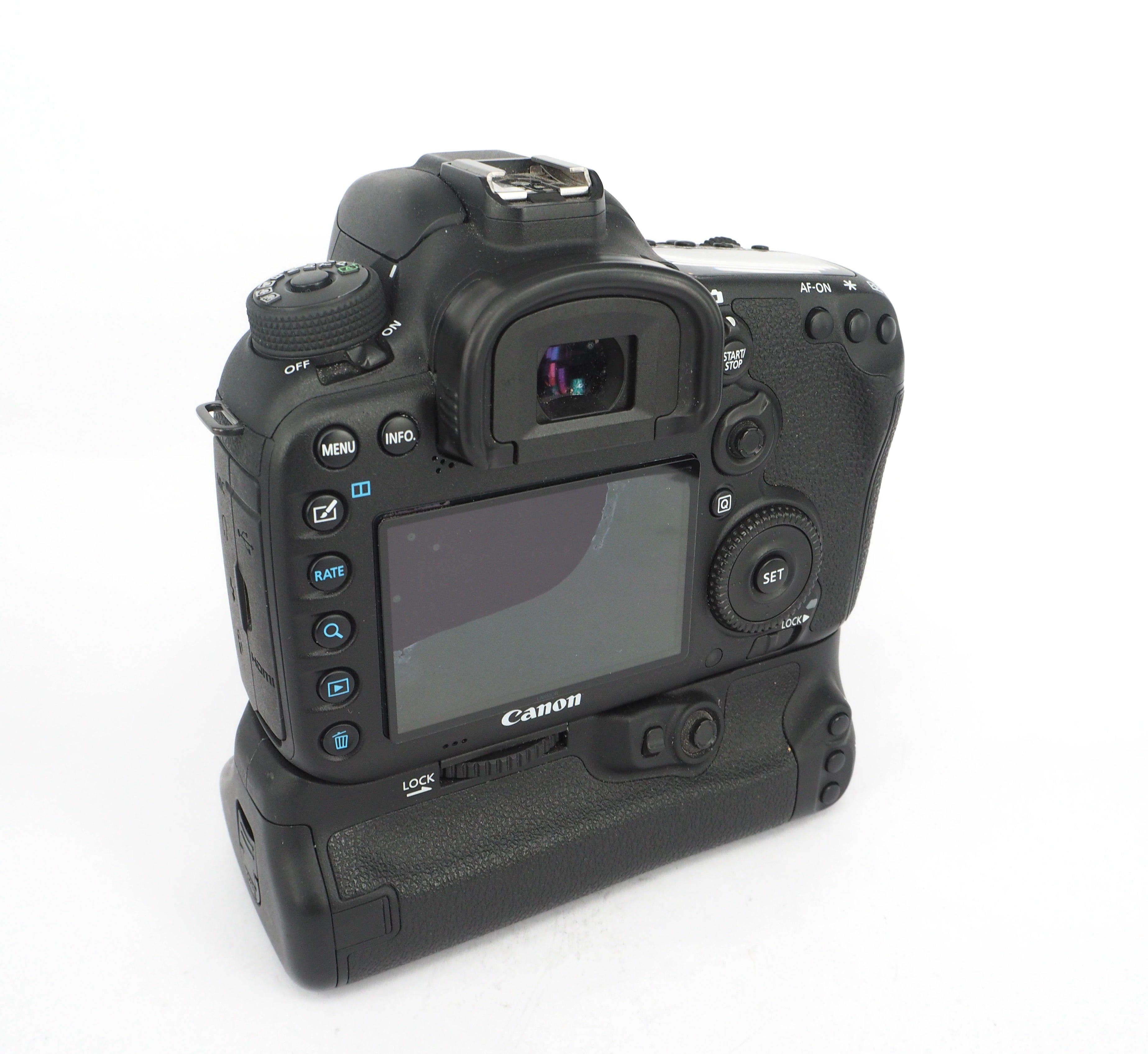 Used Canon EOS 7D MKII + BG-E16 Grip Digital SLR Camera