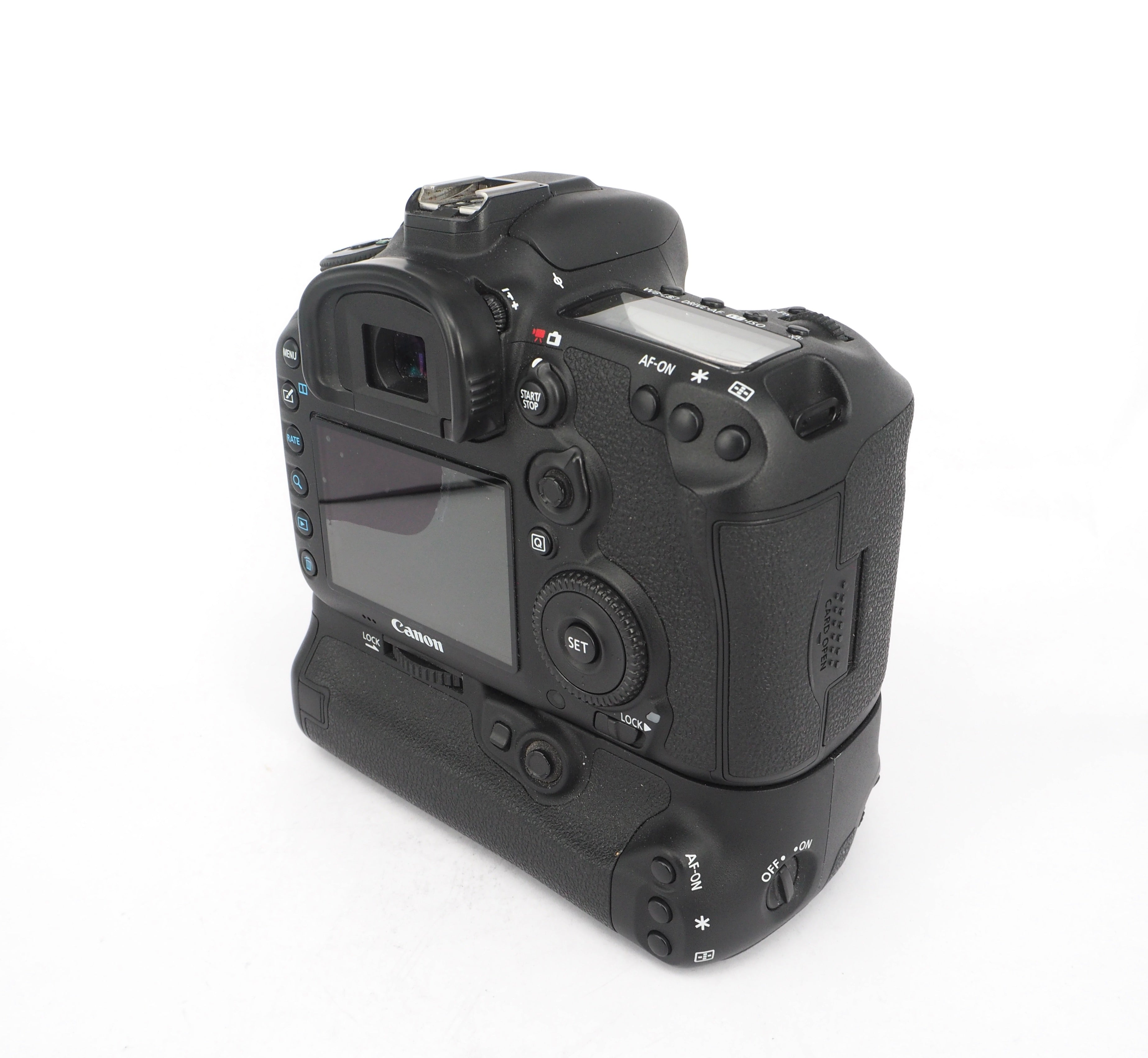 Used Canon EOS 7D MKII + BG-E16 Grip Digital SLR Camera
