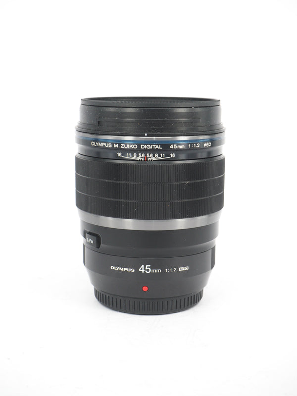 Used Olympus M.Zuiko Digital ED 45mm f1.2 PRO Lens