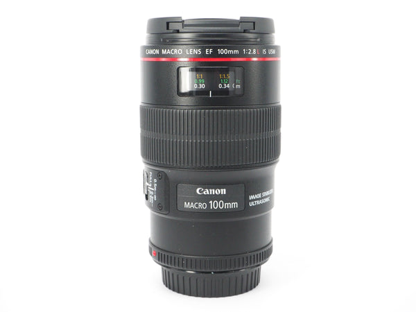 Used Canon EF 100mm f2.8L Macro IS USM Lens