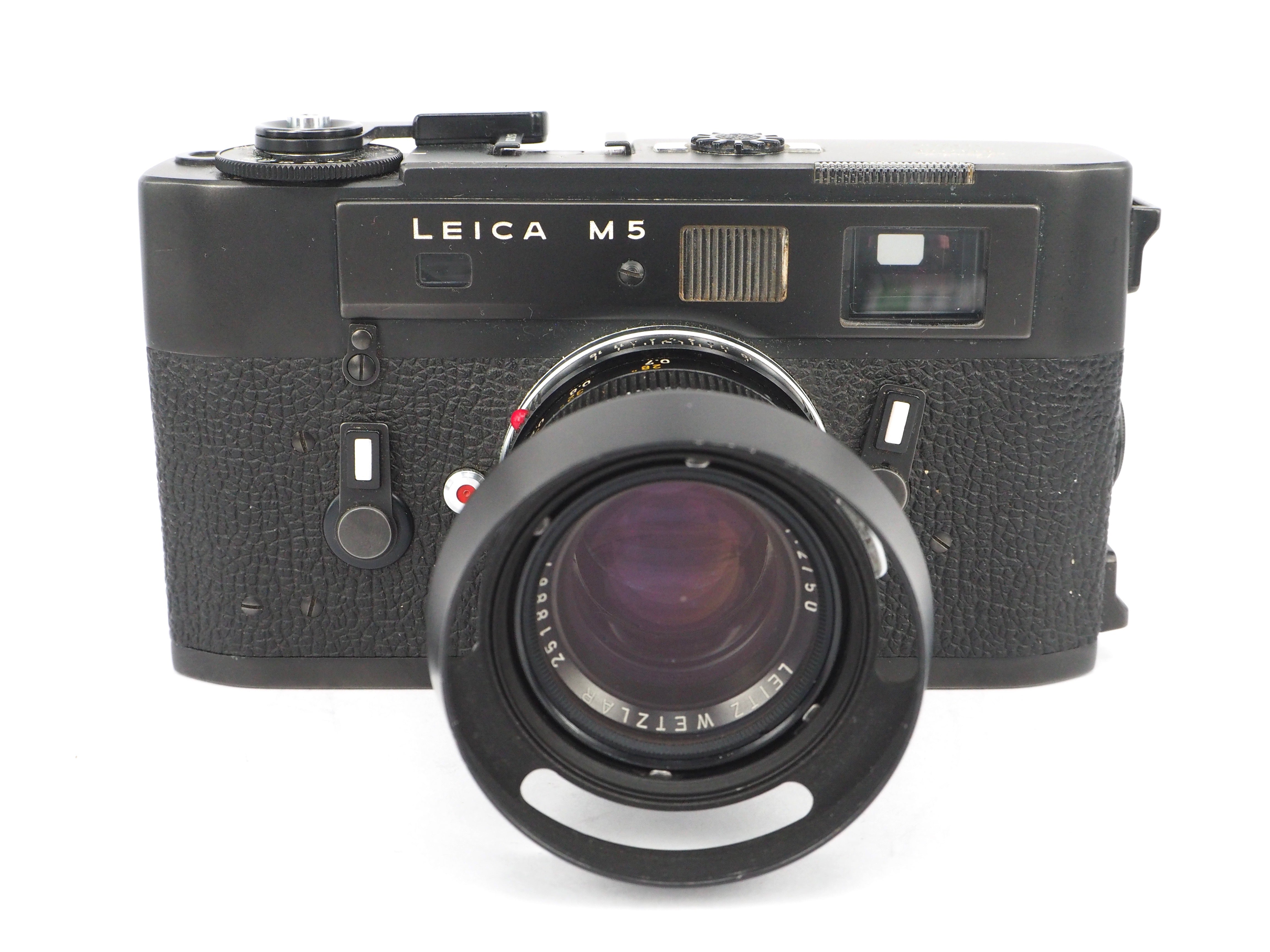 Used Leica M5 + 50mm f2 35mm Rangefinder Camera