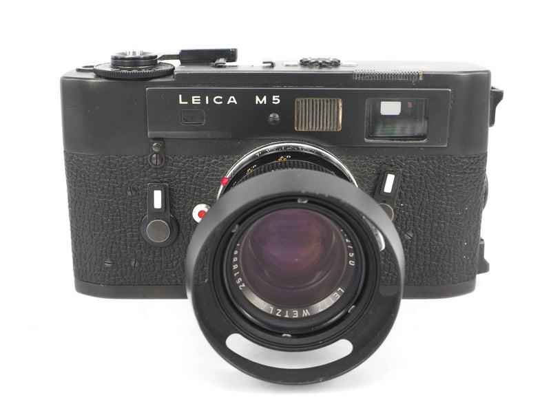 Used Leica M5 + 50mm f2 35mm Rangefinder Camera