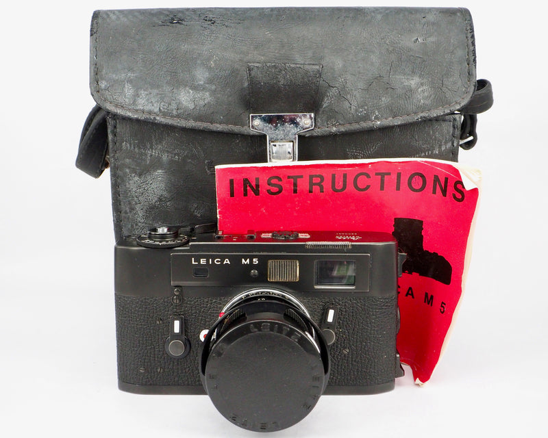 Used Leica M5 + 50mm f2 35mm Rangefinder Camera