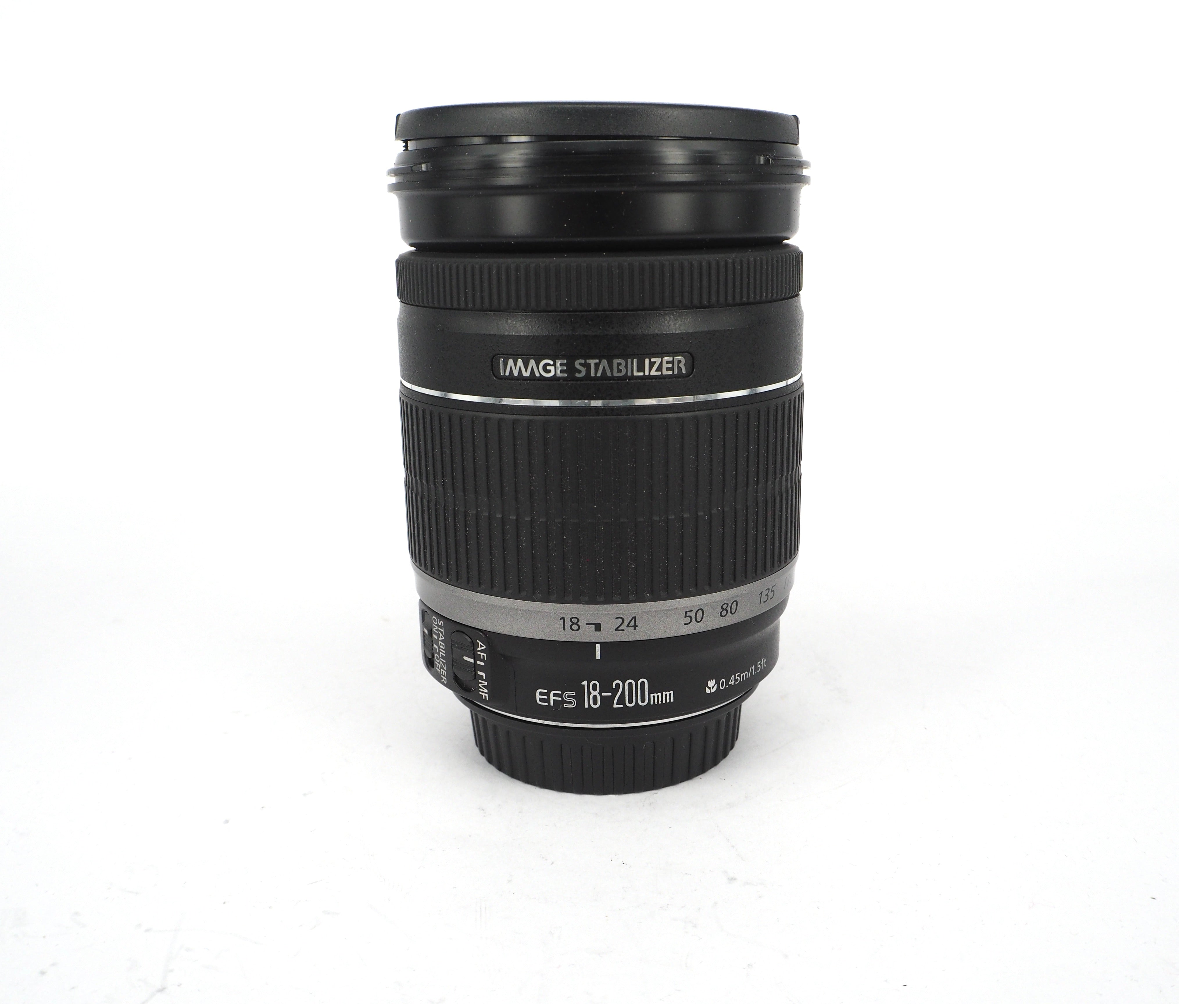Used Canon EF-S 18-200mm f/3.5-5.6 IS