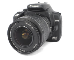 Used Canon EOS 350D + 18-55mm EF-S Digital SLR Camera