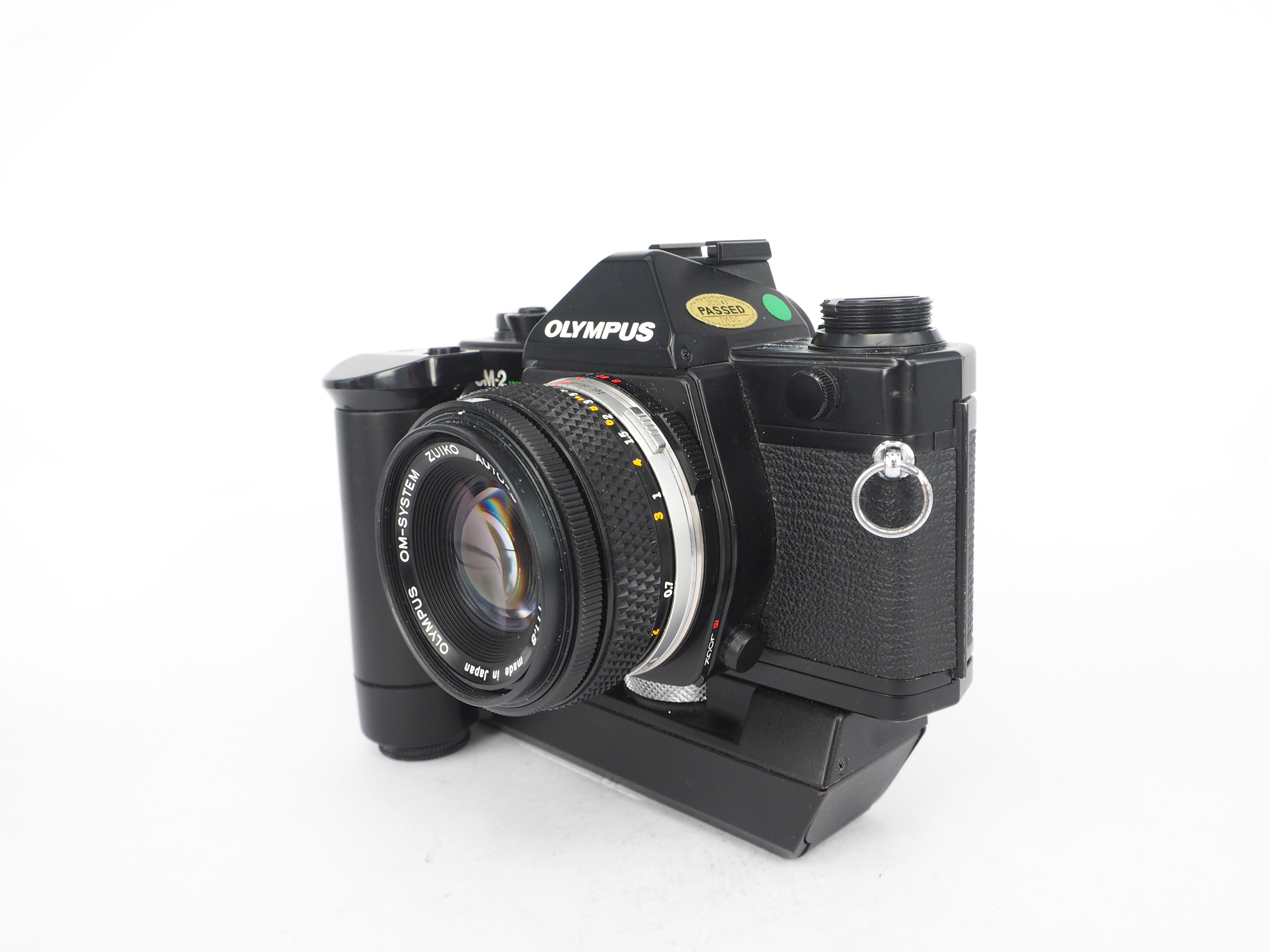 Used Olympus OM2 Spot/Program + 50mm f1.8 35mm SLR Camera