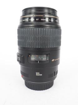 Used Canon EF 100mm f/2.8 Macro Lens