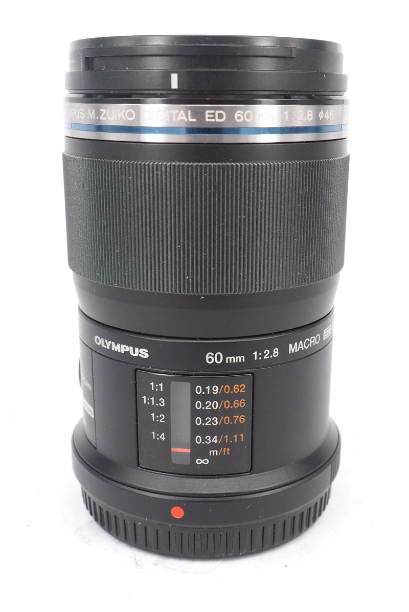 Used Olympus M.Zuiko ED 60mm f2.8 Macro Lens