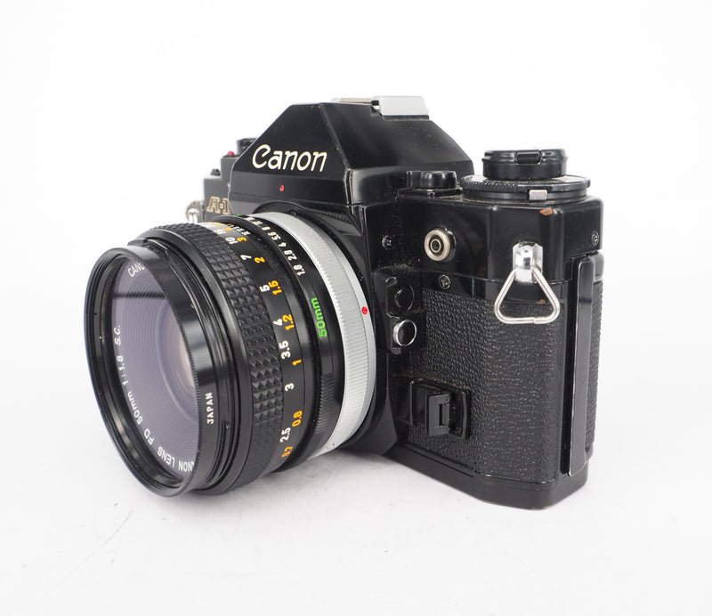 Used Canon A-1 + 50mm 35mm SLR Camera